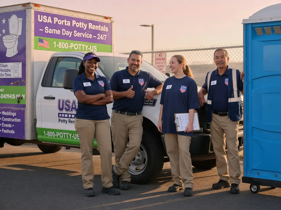 Porta Potty Rental company in Arcadia, CA